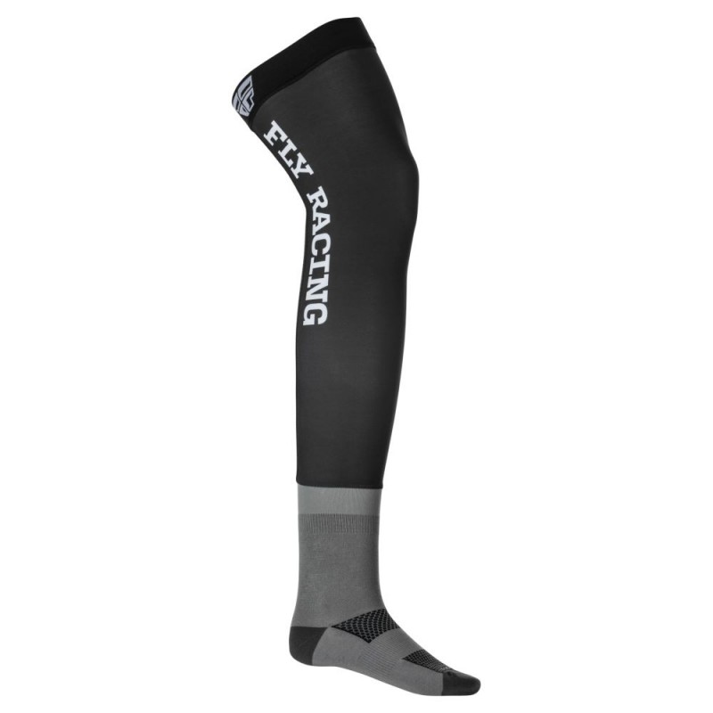 Fly Racing Knee Brace Socks Black/Grey/White