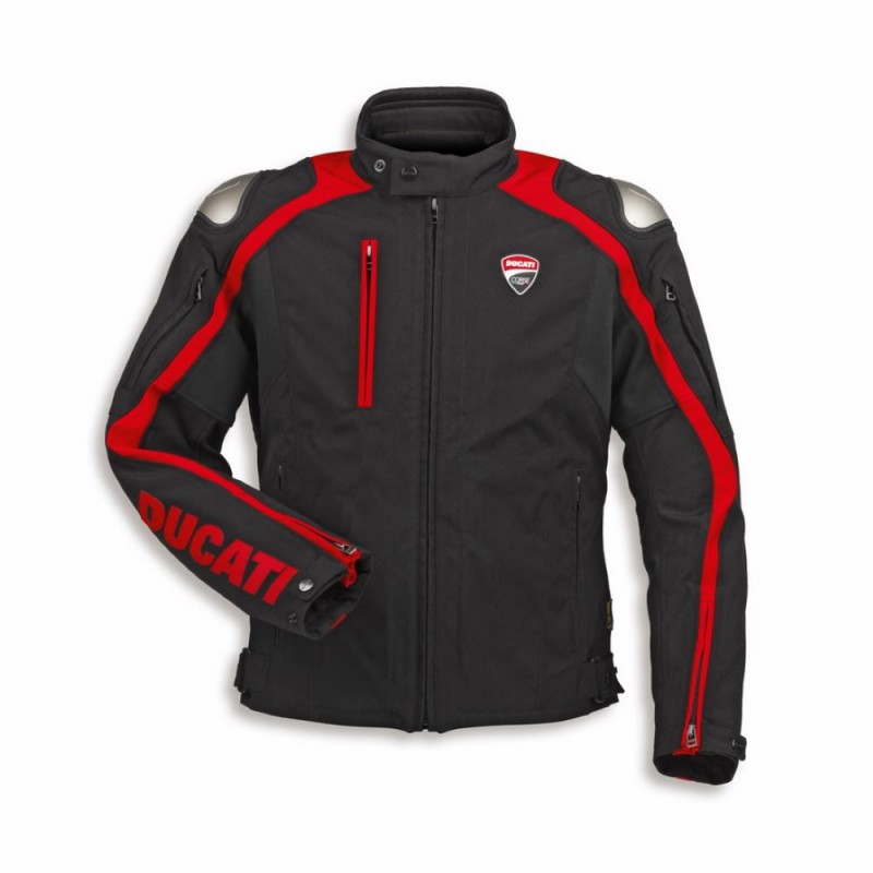 Ducati Corse Tex C6 Fabric Jacket Black/Red