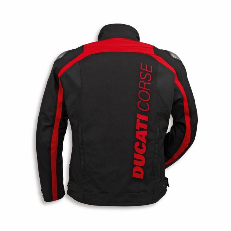 Ducati Corse Tex C6 Fabric Jacket Black/Red