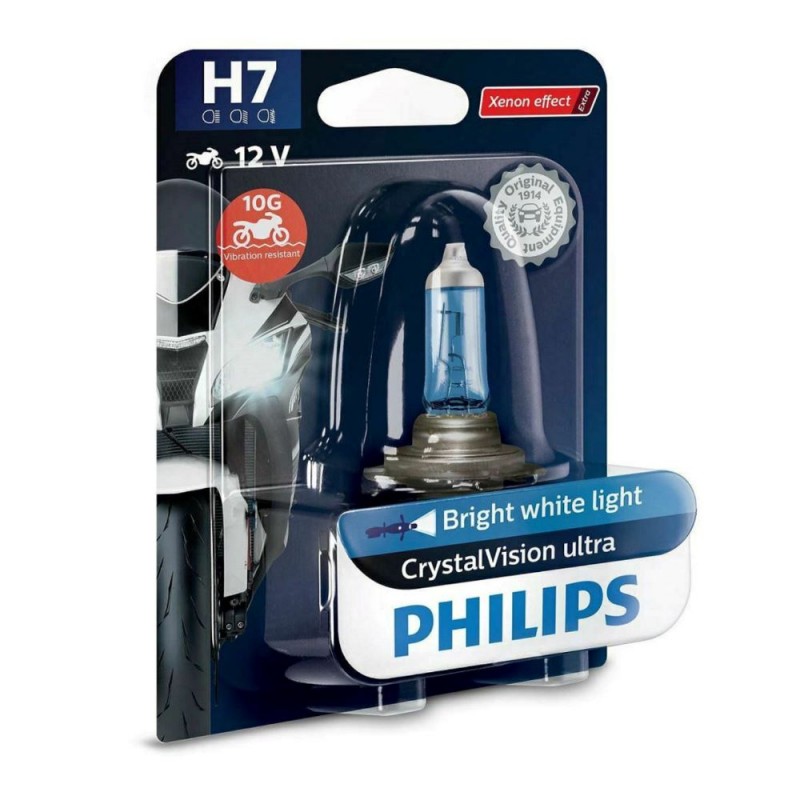 Bulb - Halogen - 12V 55W H7 PX26D BW Crystal Vision