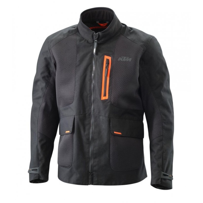 KTM Vented V2 Jacket Mens Black/Orange