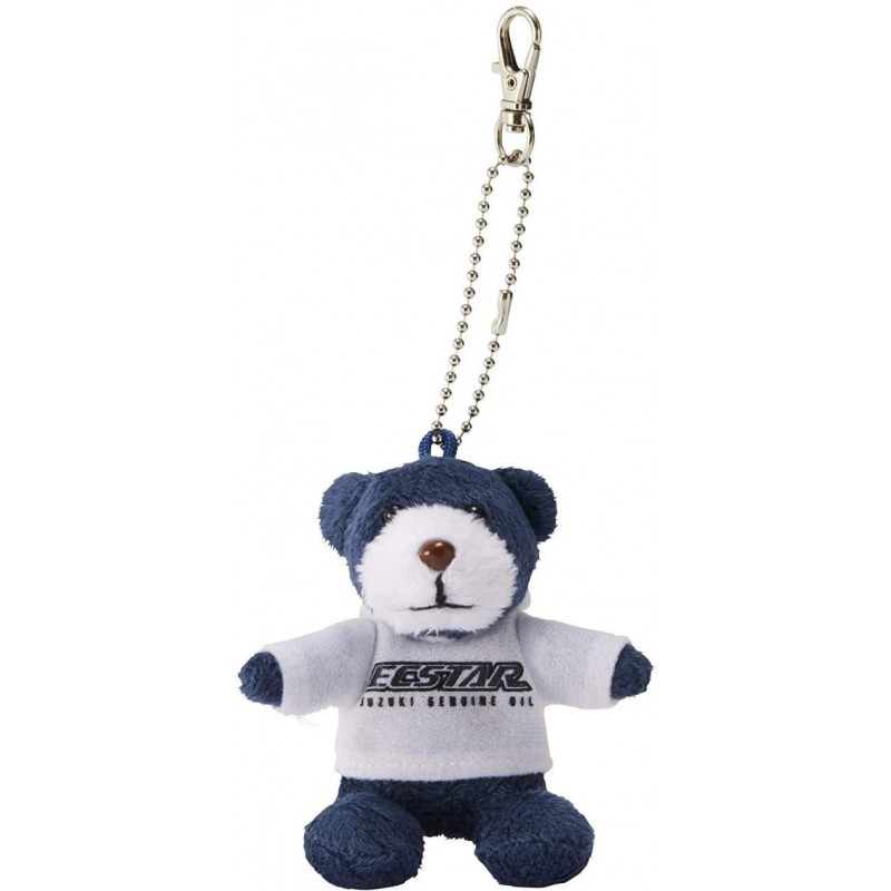 Ecstar Bear Key Ring Blue