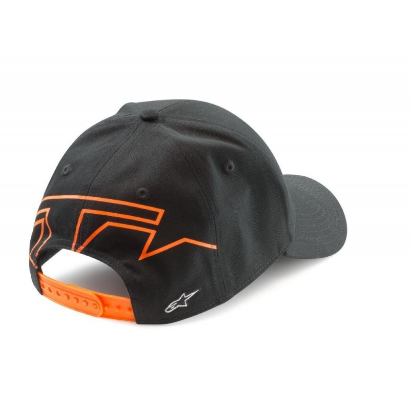 KTM Team Curved Cap Black/Orange