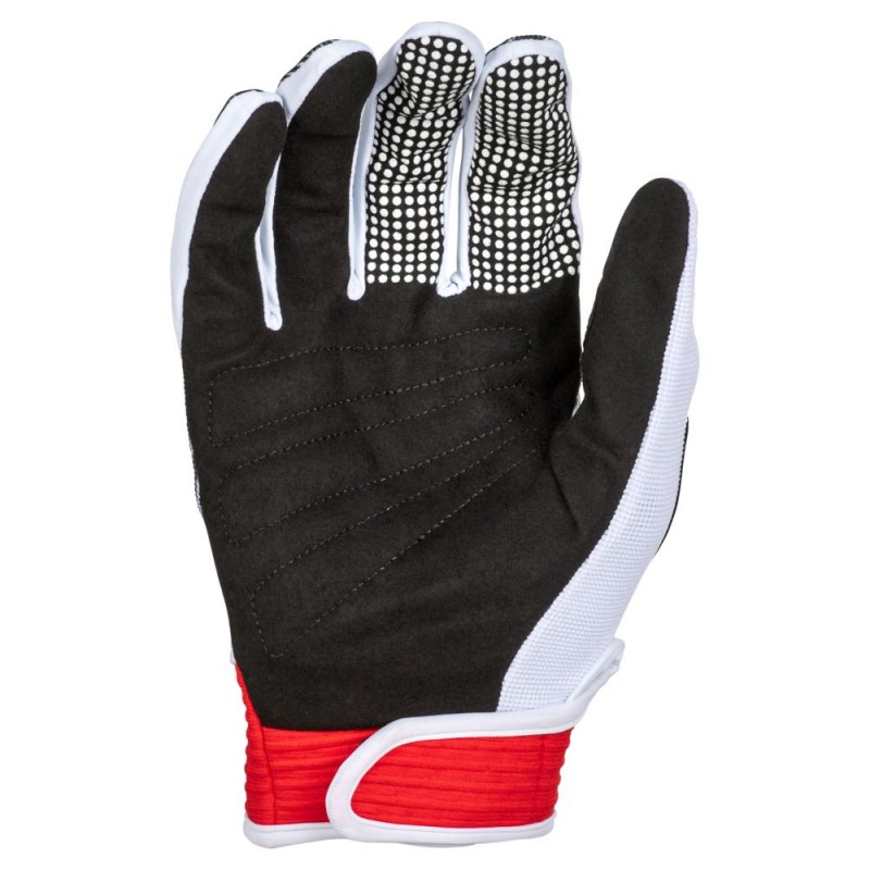 Fly Racing 2025 F-16 Gloves Youth Black/Red/White