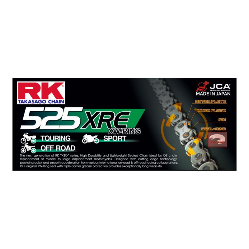 RK Chain 525ZRE-120L