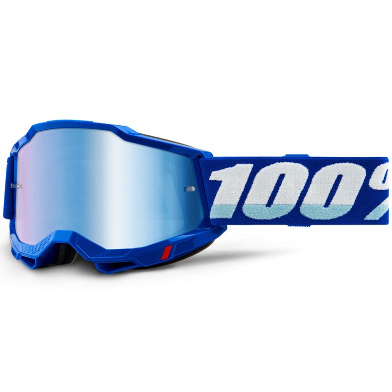 100% Accuri 2 Goggle Blue + Blue Mirror Lens