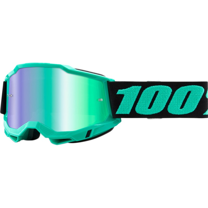 100% Accuri 2 Goggle Tokyo + Green Mirror Lens