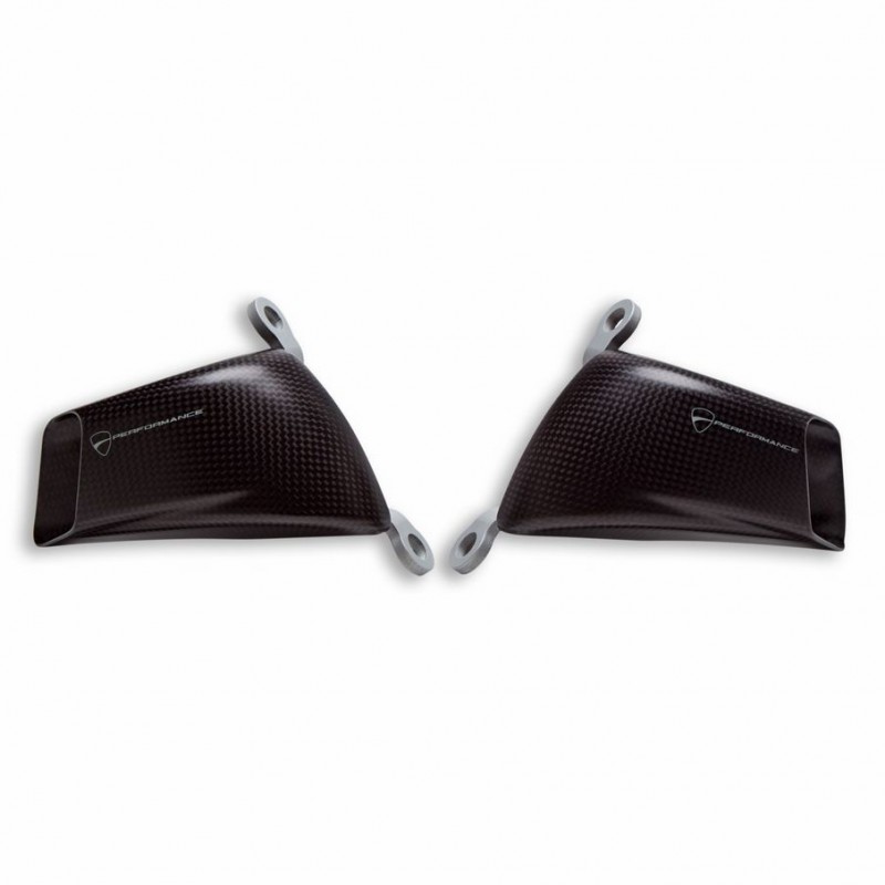 Ducati Carbon Front Caliper Cooling Ducts