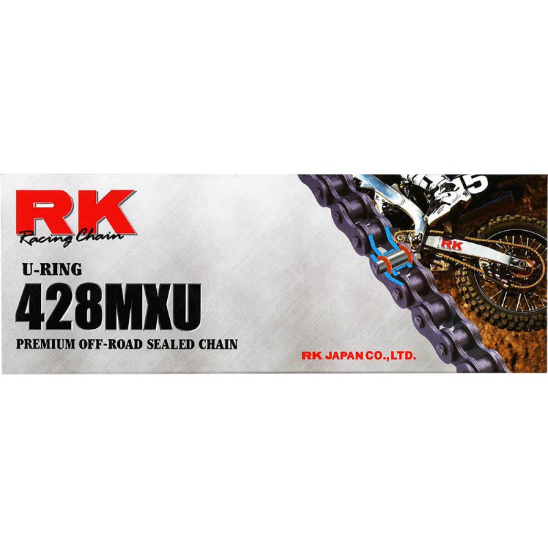 RK Chain 428MXU-126L