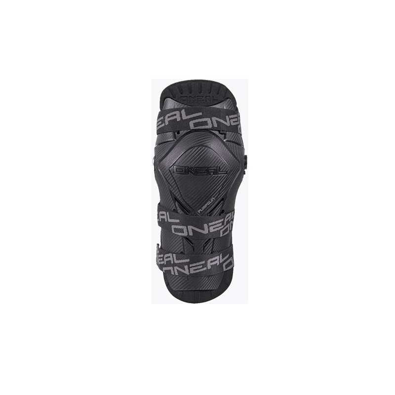 O'Neal Pumpgun MX Carbon Look Adult Knee Guards Black