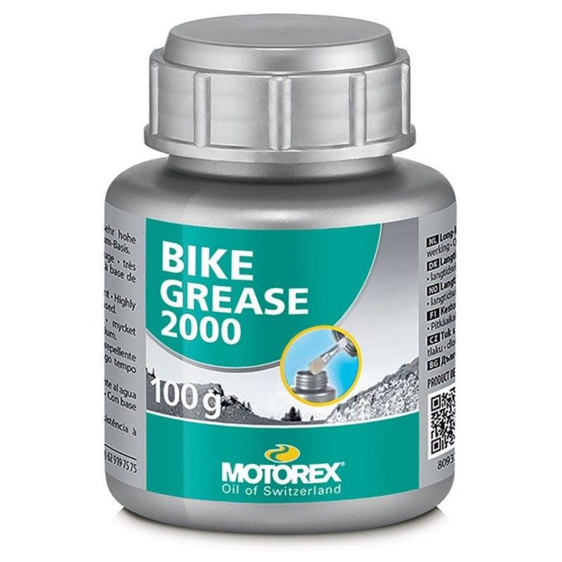 Motorex Bike Grease 2000 with Application Brush (100g)