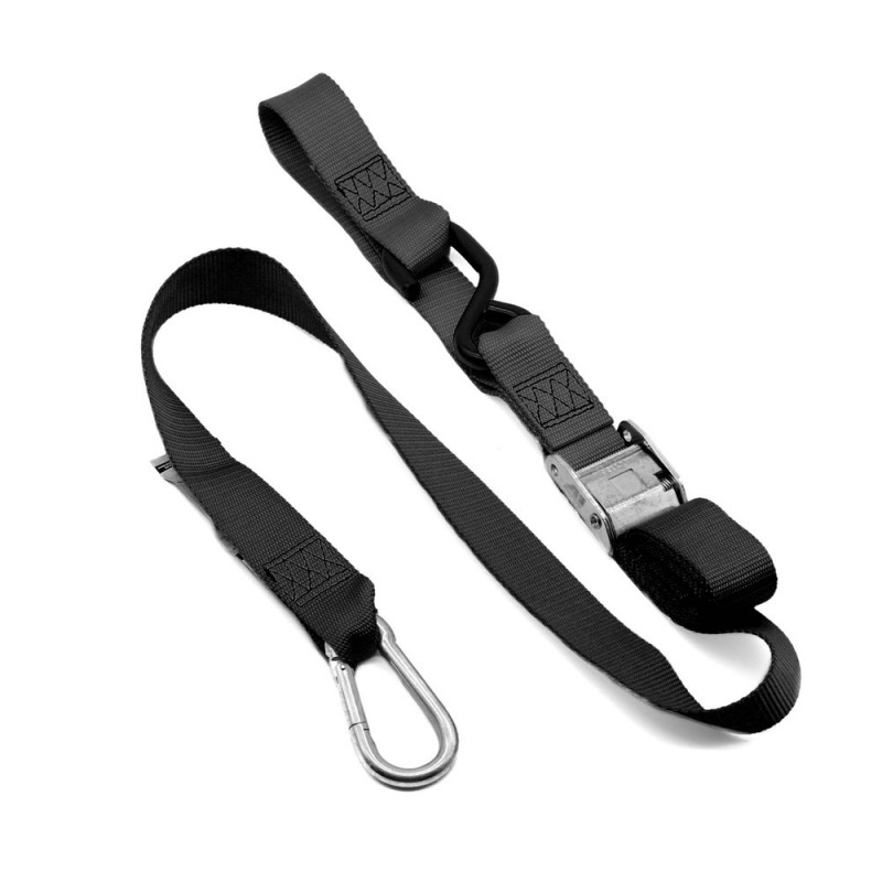 Kustom MX Tie Down 38mm Snap Hook Black/Black