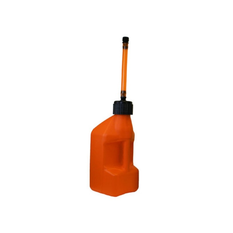 Tuff Jug 10 Litre with Flexible Auto Shut Off Spout Orange Jug / Orange Spout