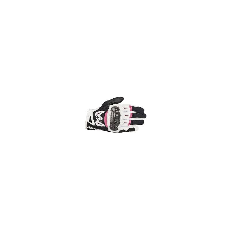 Alpinestars Stella SMX-2 Air Carbon V2 Leather Glove Womens Black/Fuchsia
