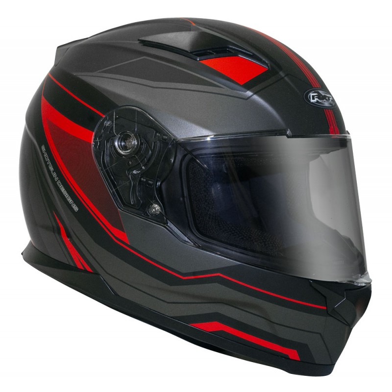 RXT Street Missile Helmet Matt Black/Red