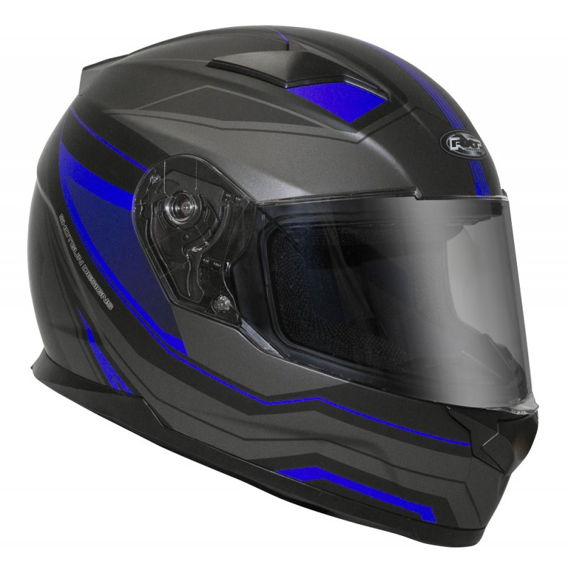 RXT Street Missile Helmet Matt Black/Blue