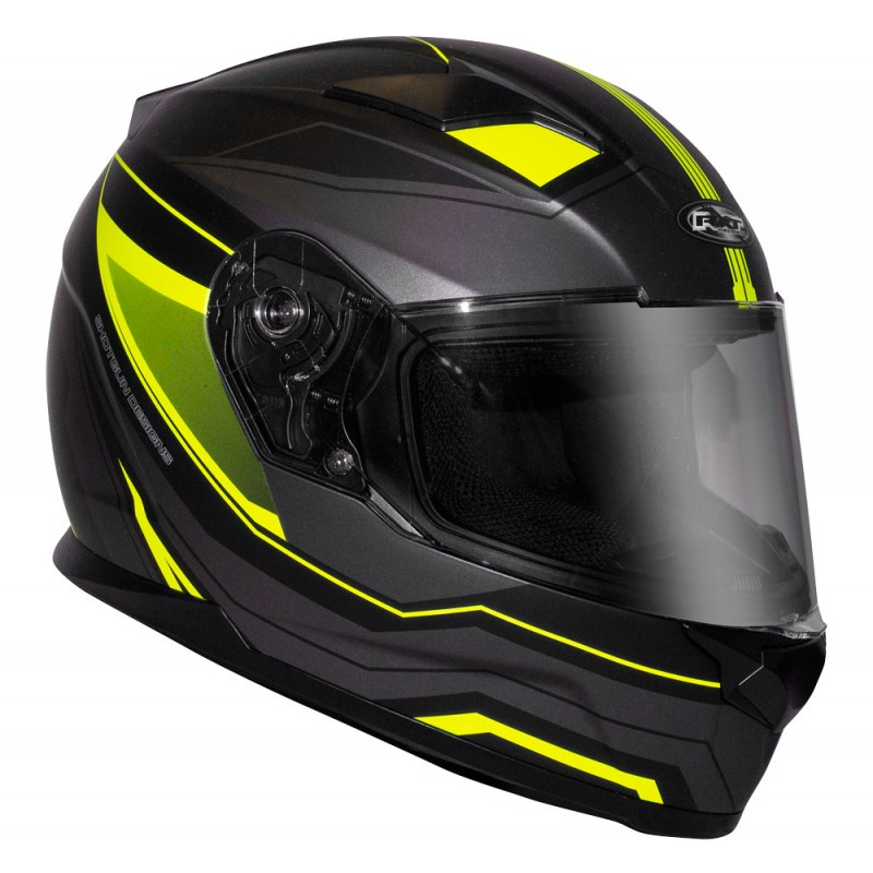 RXT Street Missile Helmet Matt Black/Fluro
