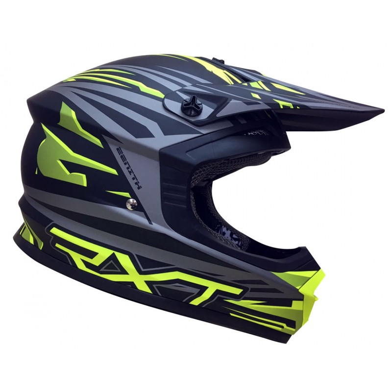 RXT Zenith III Helmet Matt Black/Fluro