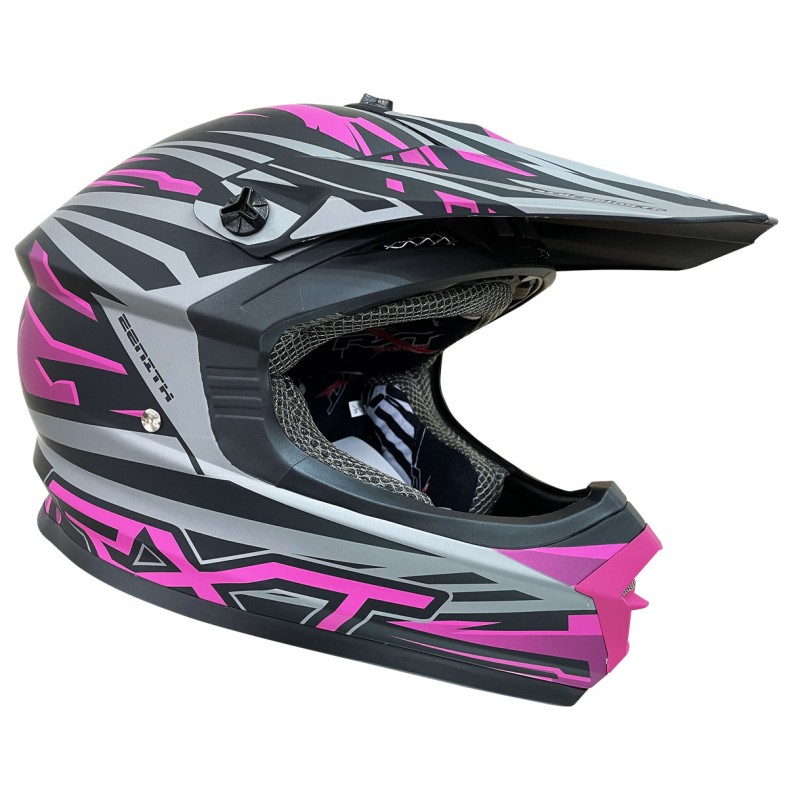 RXT Zenith III Helmet Matt Black/Magenta