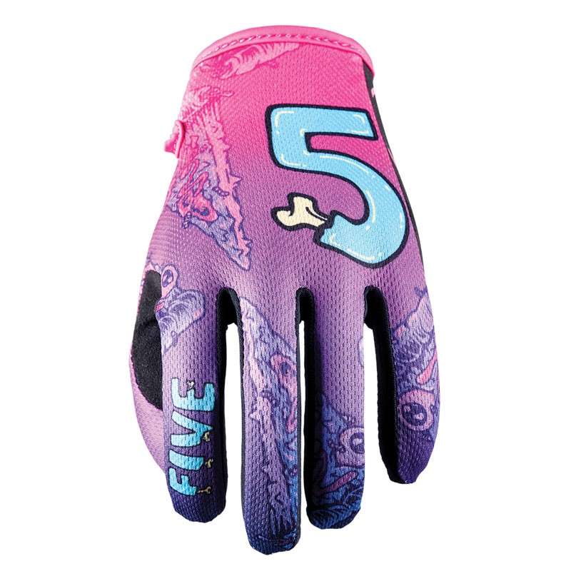 Five MXF4 Glove Youth Slice Purple