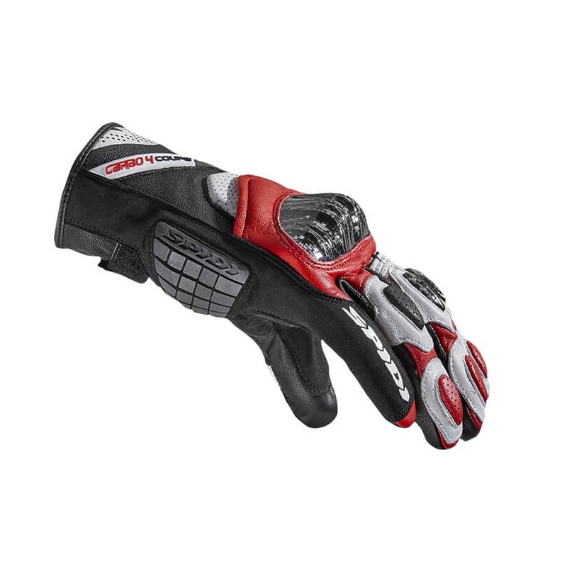 Spidi Carbo 4 Coupe Glove Black/White/Red