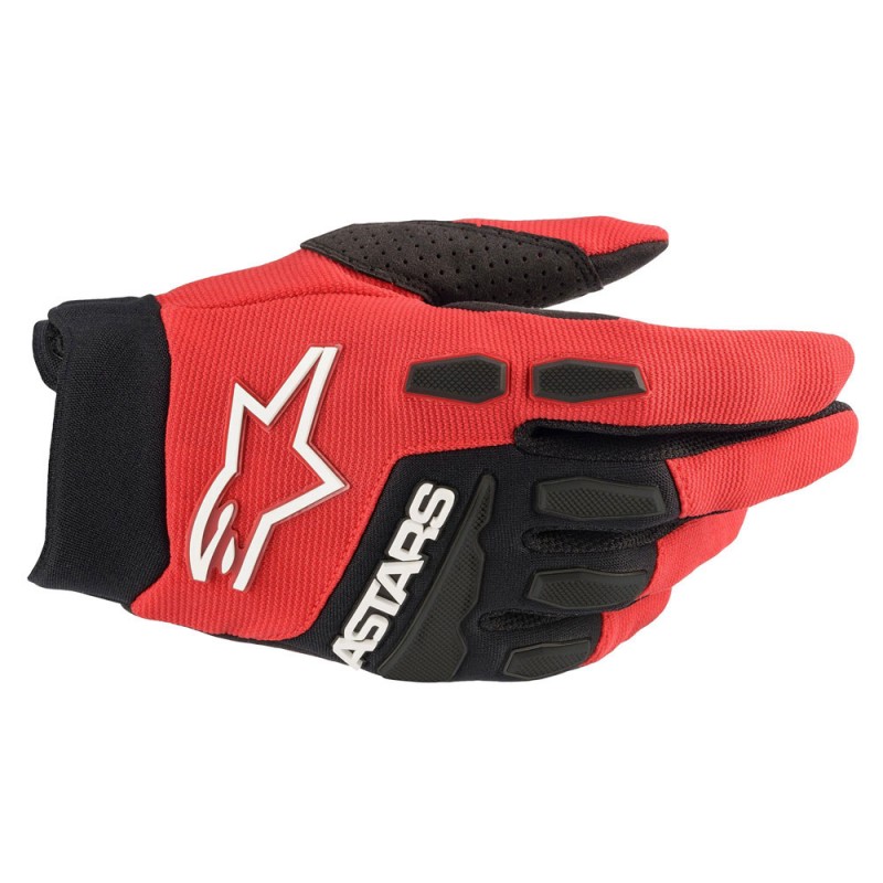 Alpinestars 22 Full Bore Gloves Bright Red/Black