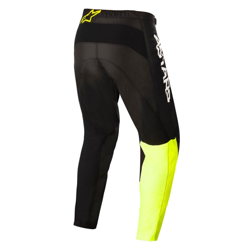 Alpinestars 22 Racer Chaser Pants Youth Black/Yellow Fluro