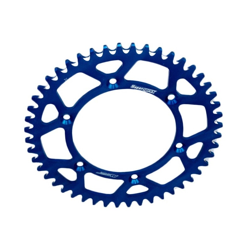 Supersprox Rear Alloy Sprocket Blue (520)
