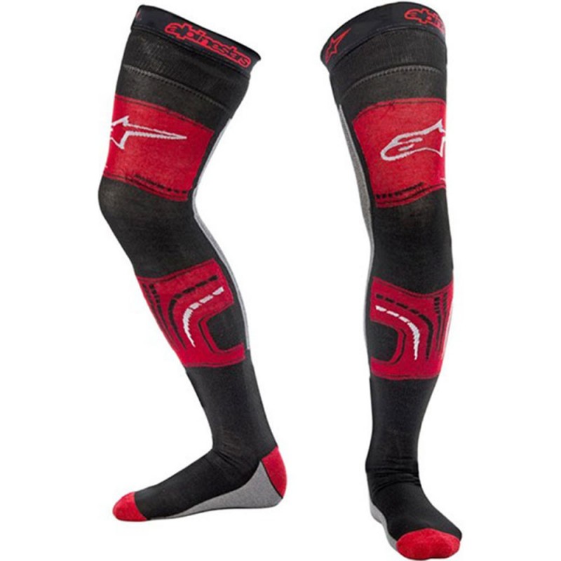 Alpinestars Knee Brace Socks Red/Black/Grey