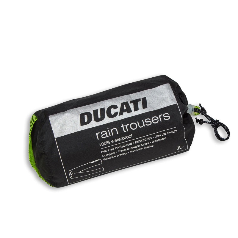 Ducati Strada 2 Rain Trousers Black