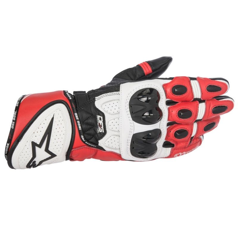 Alpinestars GP Plus R Leather Glove Black/White/Red