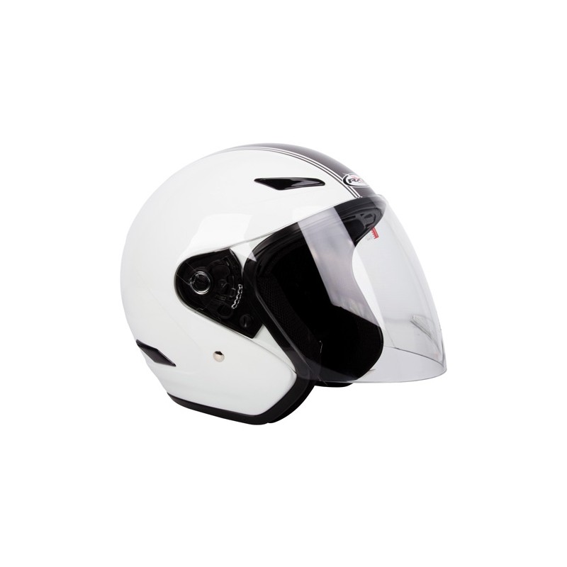 RXT Metro Retro Helmet White Silver