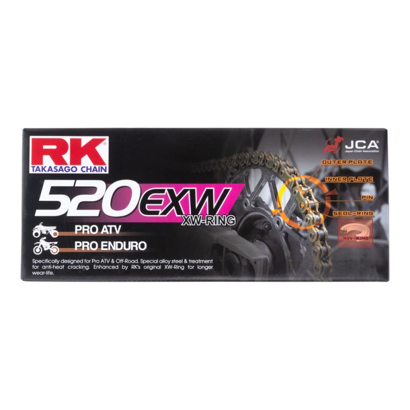 RK Chain 520EXW-120L