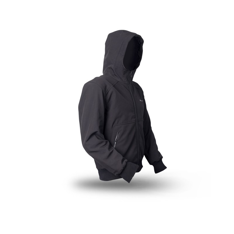 MotoDry Hoody Jacket Mens Black