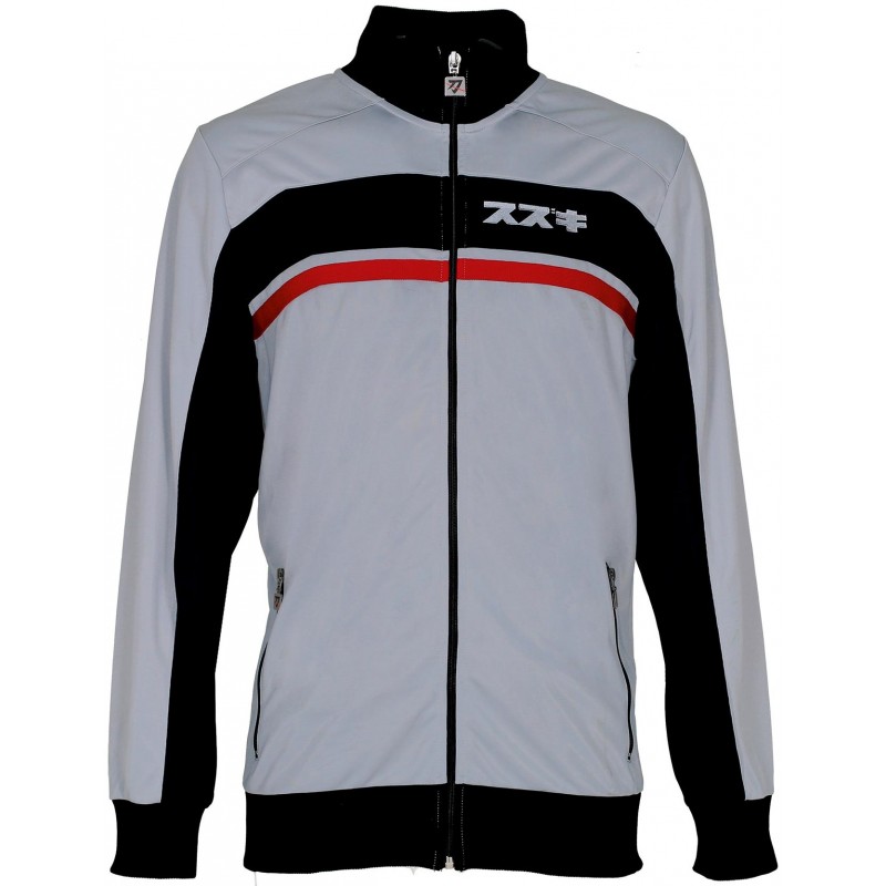 Suzuki Katana Sweat Jacket Silver/Black