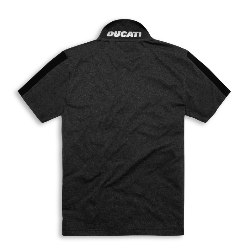 Ducati Reflex Attitude Polo Shirt Grey