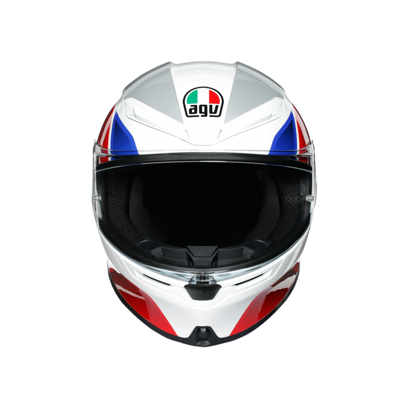 AGV K6 Helmet Hyphen White/Red/Blue