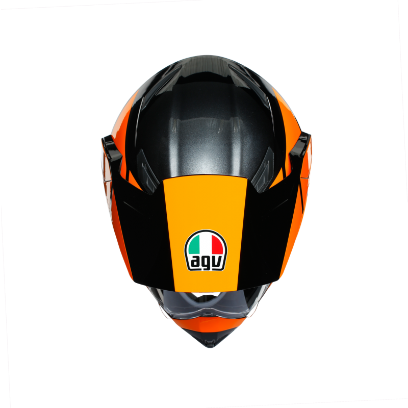 AGV AX9 Helmet Trail Gunmetal/Orange