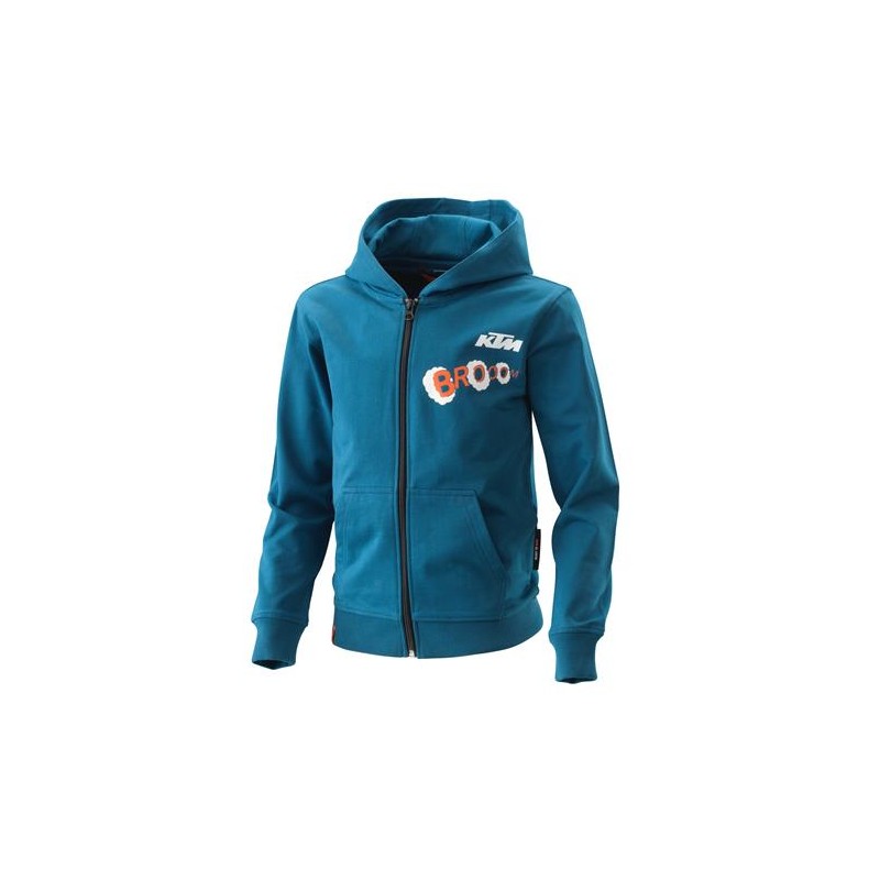 KTM Radical Zip Hoodie Youth Blue