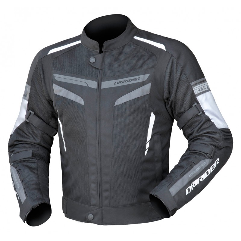 DriRider Air-Ride 5 Jacket Mens Black/White/Grey