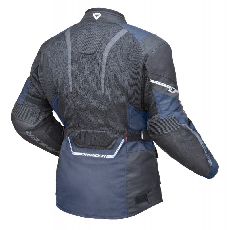 DriRider Apex 5 Airflow Jacket Ladies Black/Atlantic Blue