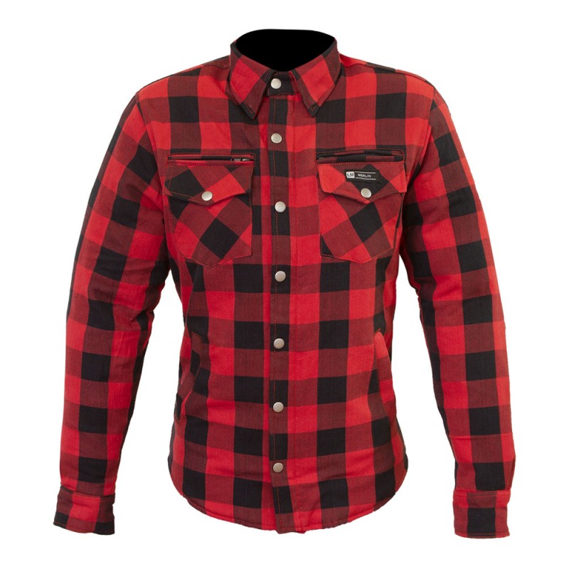 Merlin Madison Jacket Ladies Red/Black