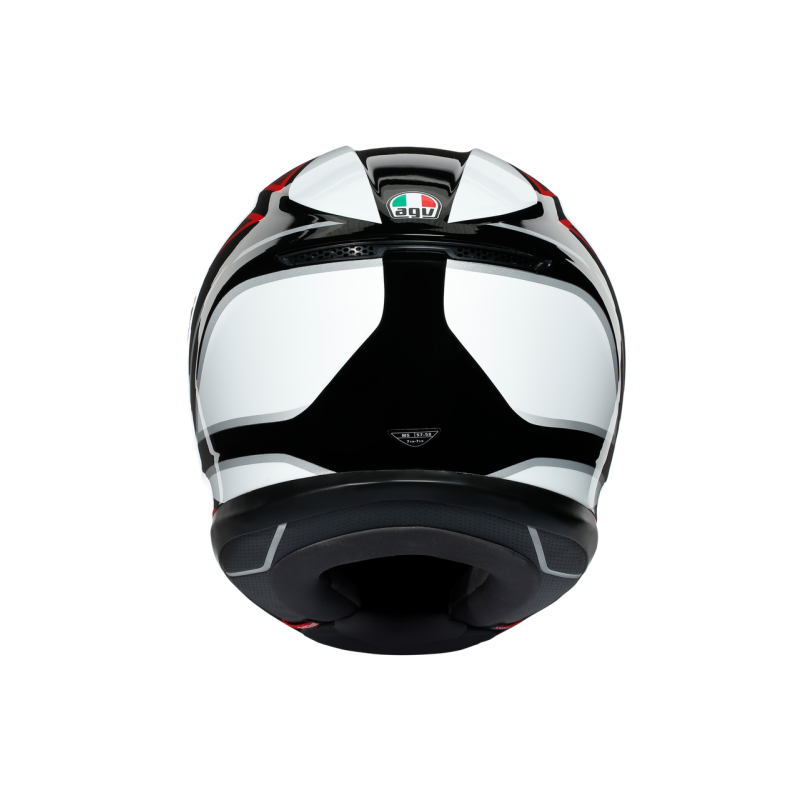 AGV K6 Helmet Hyphen Black/Red/White