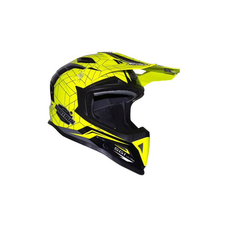 RXT SG1 Ultra Helmet Shotgun Gloss Neon Yellow