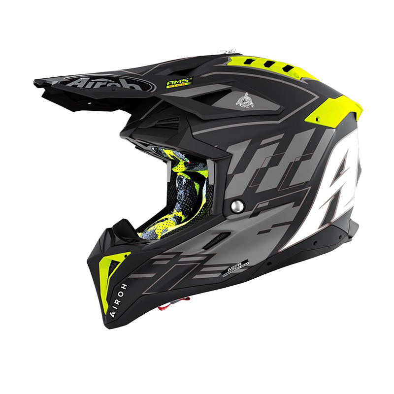 Airoh Aviator 3 Helmet Rampage Matt Black