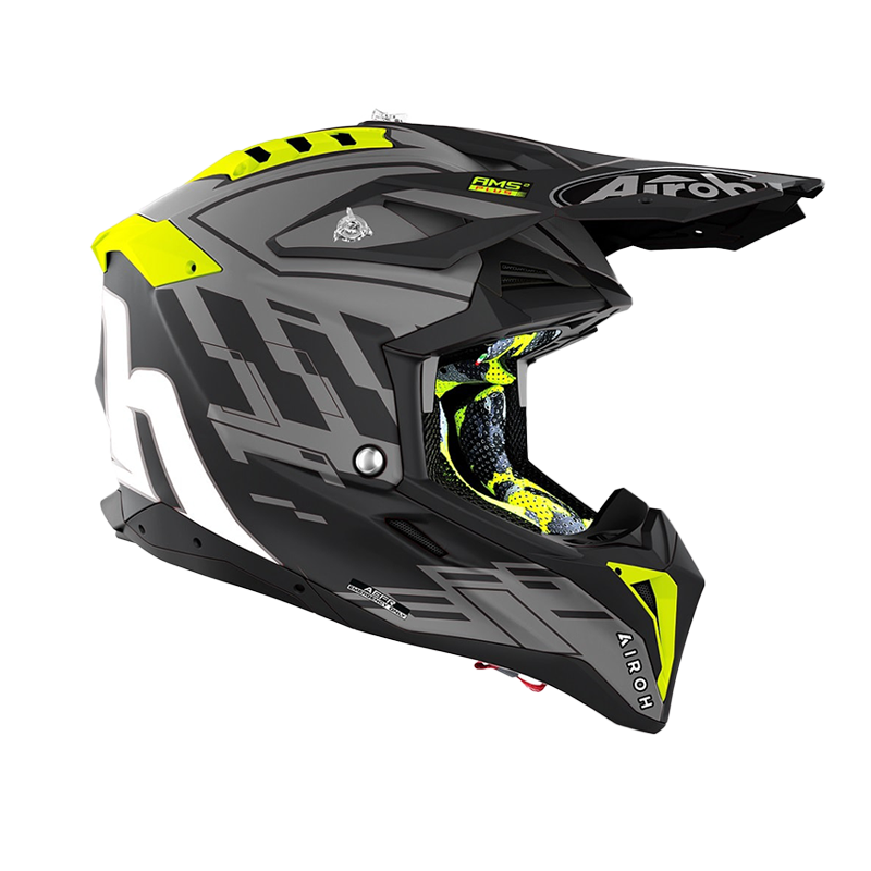 Airoh Aviator 3 Helmet Rampage Matt Black