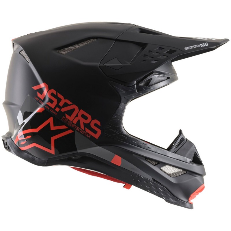 Alpinestars Supertech M8 Helmet Echo Black/Grey/Red