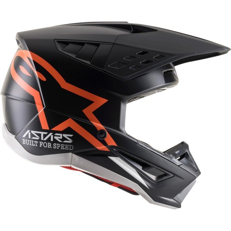 Alpinestars Supertech M5 Helmet Compass Black/Orange