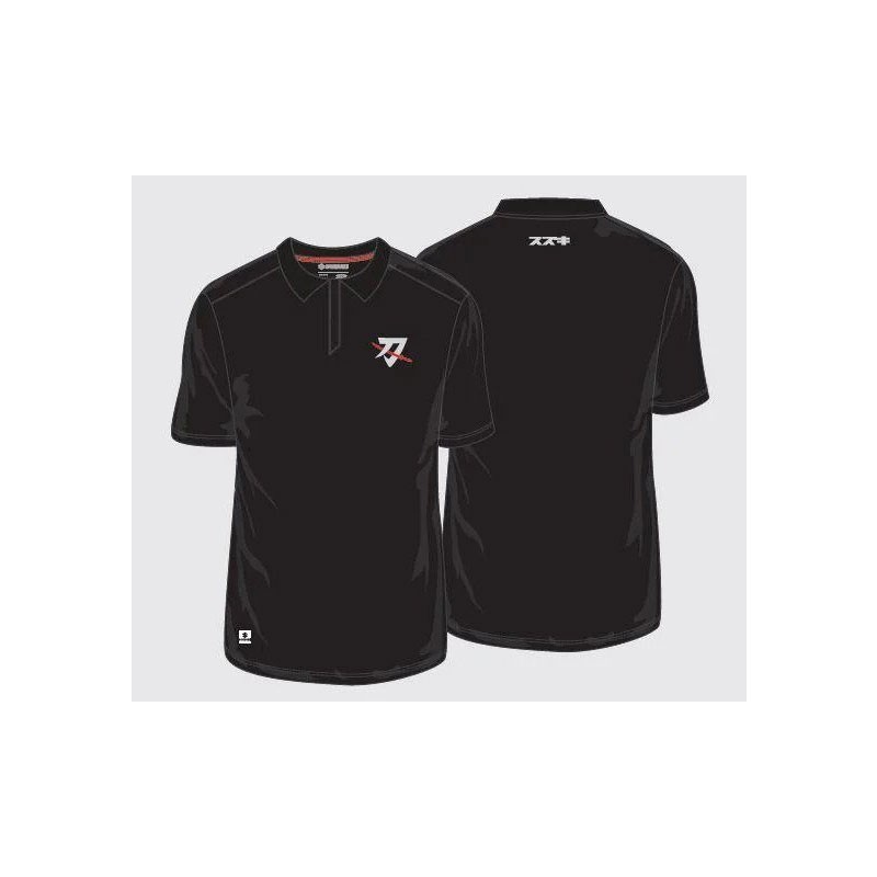 Suzuki Katana Polo Shirt Black