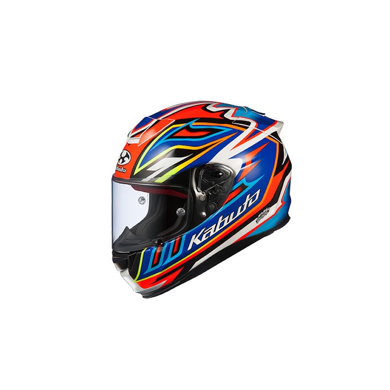 Kabuto RT-33 Helmet Signal Fluro/Orange/Blue